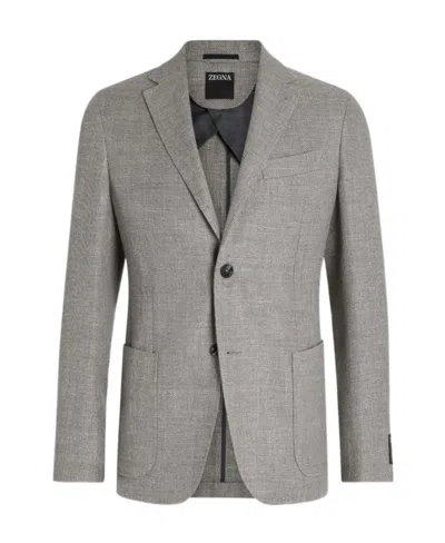 ZEGNA BLENDED SUIT JACKET