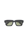 Zegna Lunettes De Soleil En Acétate Bleues In Blue