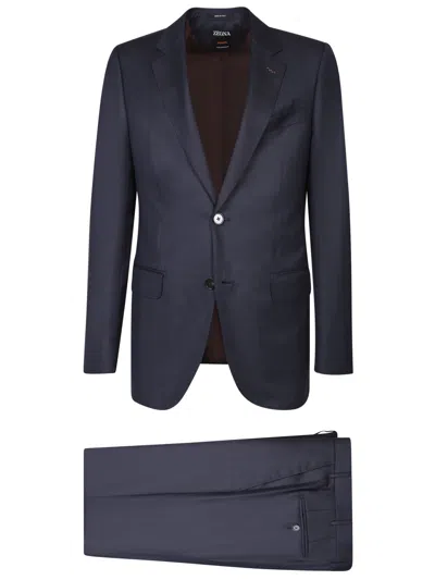 Zegna Blue Cashmere Suit