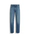Zegna Men's Roccia Straight Leg Jeans In Bleu