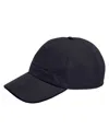 Zegna Blue Technical Fabric Baseball Cap In Blu