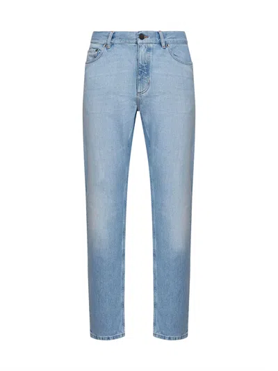 Zegna Blue Vintage Cotton Denim Roccia Jeans