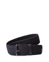 Zegna Braided Belt In Pattern