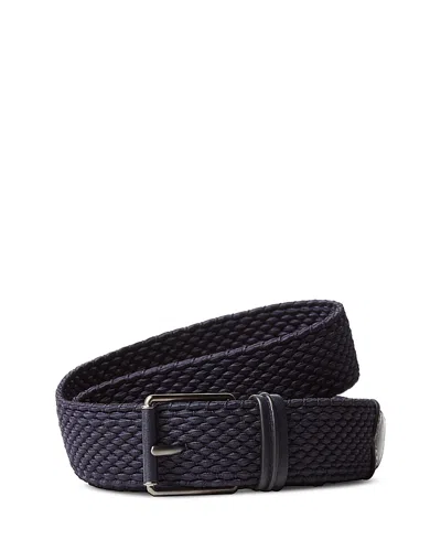 Zegna Braided Belt In Pattern