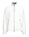 Zegna Men's Technical Fabric Reversible Brezza Blouson In White