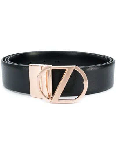 Zegna Buckle Belt In Black