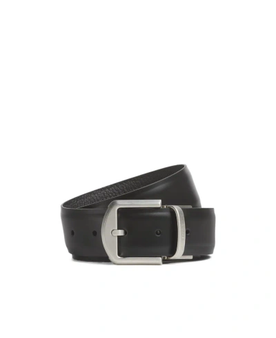 Zegna Buckle Belt In Black
