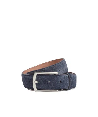 Zegna Buckle-fastening Leather Belt In Black