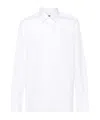 Zegna Linen Shirt In White