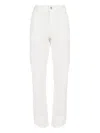 Zegna Button-fastening Trousers In White