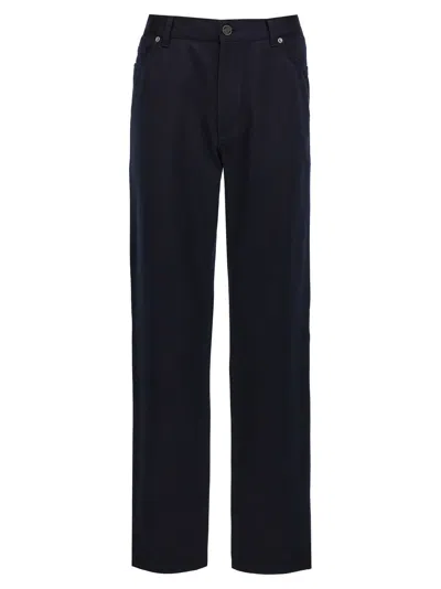 Zegna Canvas Pants Blue