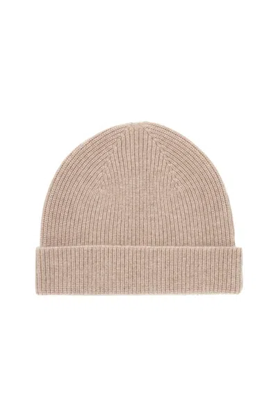 Zegna Cappello Beanie In Oasi Cashmere In Beige