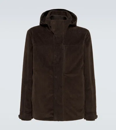 Zegna Cashco 3 In 1 Ski Jacket In Brown