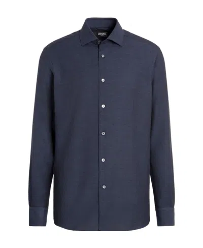 ZEGNA ZEGNA CASHCO LONG-SLEEVED SHIRT