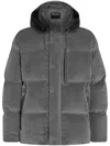 Zegna Cashco Blouson In Grey