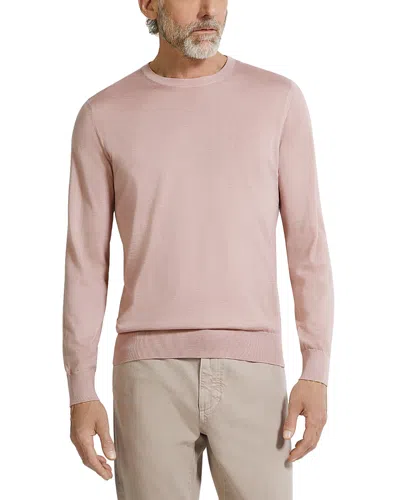 Zegna Casheta Cashmere & Silk Melange Crewneck Sweater In Multi