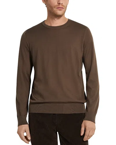 Zegna Casheta Cashmere & Silk Melange Crewneck Sweater In Multi