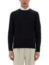 Zegna Men's Cashmere And Silk Sweater In Black
