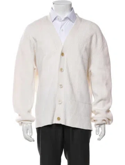 Pre-owned Zegna Cashmere Jacket W/ Tags In Orange