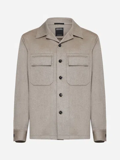 ZEGNA CASHMERE OVERSHIRT