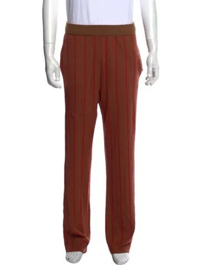 Pre-owned Zegna Cashmere Pants In Brown