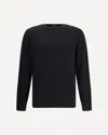 Zegna Cashmere Sweater In Black