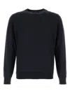 Zegna Midnight Blue Cashmere Blend Sweater In Blue