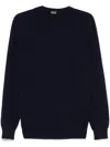 Zegna Cashmere Sweater In Blue