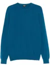 Zegna Cashmere Sweater In Blue