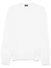 Zegna Oasi Ribbed Cashmere Sweater In Neutrals