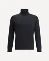 Zegna Cashmere Turtleneck Sweater In Black