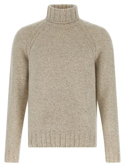 ZEGNA CASHMERE TURTLENECK SWEATER