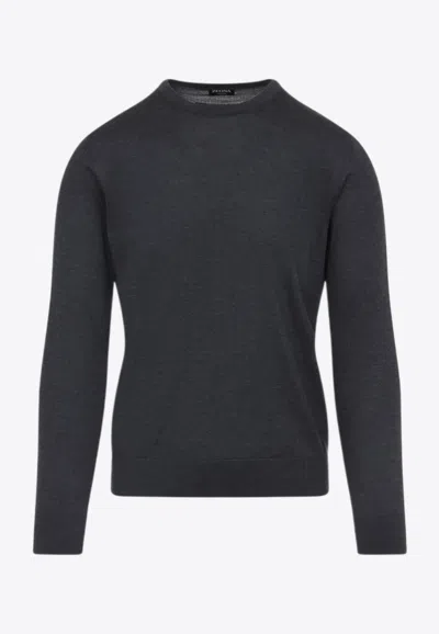 ZEGNA CASHSETA KNITTED SWEATER