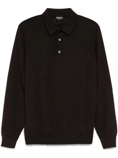 ZEGNA CASHSETA POLO SHIRT