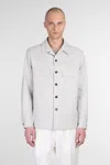 Zegna Beige Linen And Virgin Wool Alba Overshirt