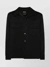 Zegna Pure Cashmere Overshirt In Black