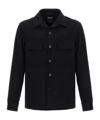 ZEGNA CASUAL SHIRT JACKET