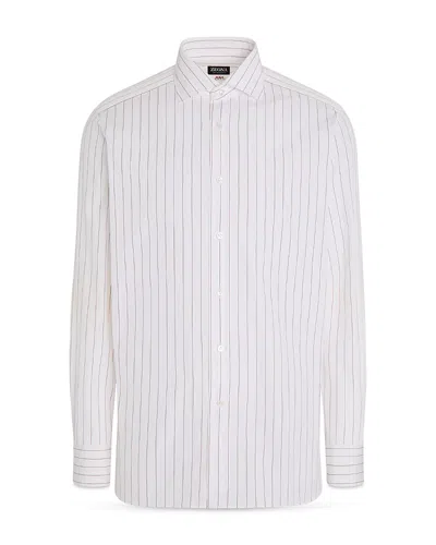 ZEGNA CENTOVENTIMILA BUTTON FRONT SHIRT