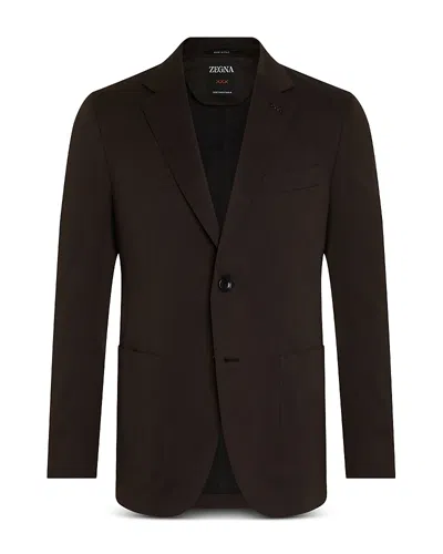 ZEGNA CENTOVENTIMILA COTTON AND WOOL JACKET