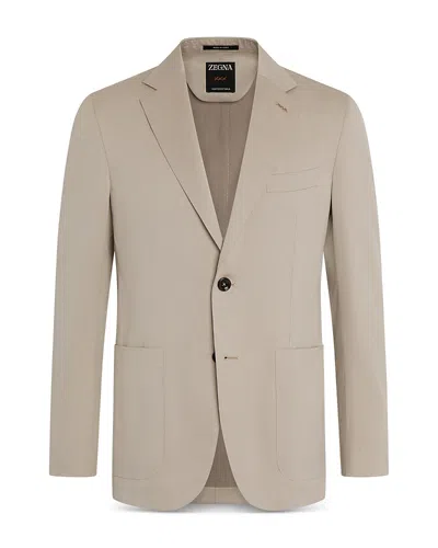 ZEGNA CENTOVENTIMILA COTTON AND WOOL JACKET