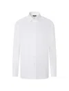 Zegna Centoventimila Cotton Shirt In White