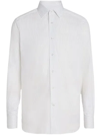 Zegna Centoventimila Shirt In White