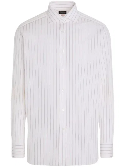 Zegna Centoventimila Shirt In White