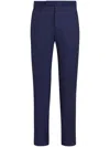 Zegna Centoventimila Trousers In Blue