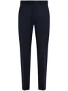 Zegna Centoventimila Wool Pants In Blue