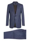 Zegna Centoventimila Wool Suit In Blue