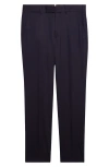 Zegna Centoventimilia Wool Trousers In Blue
