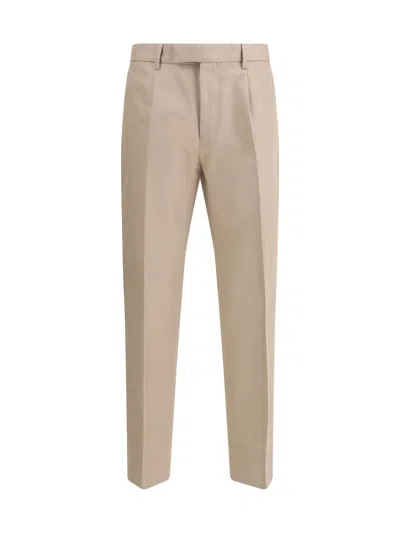 Zegna Chino Pants In Beige