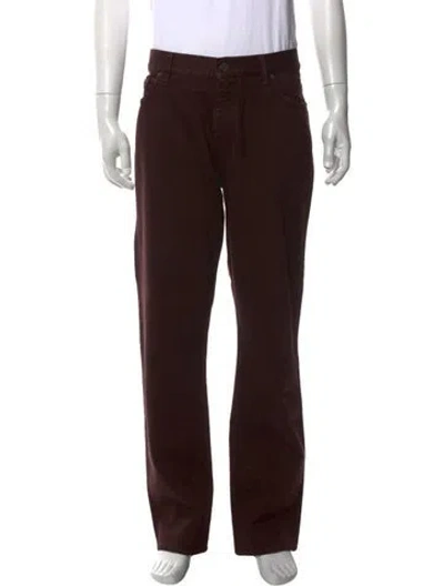Pre-owned Zegna Chinos In Brown