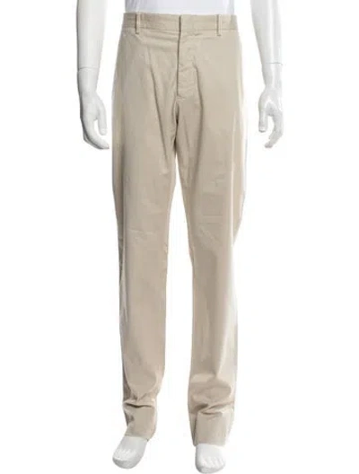 Pre-owned Zegna Chinos In Neutrals
